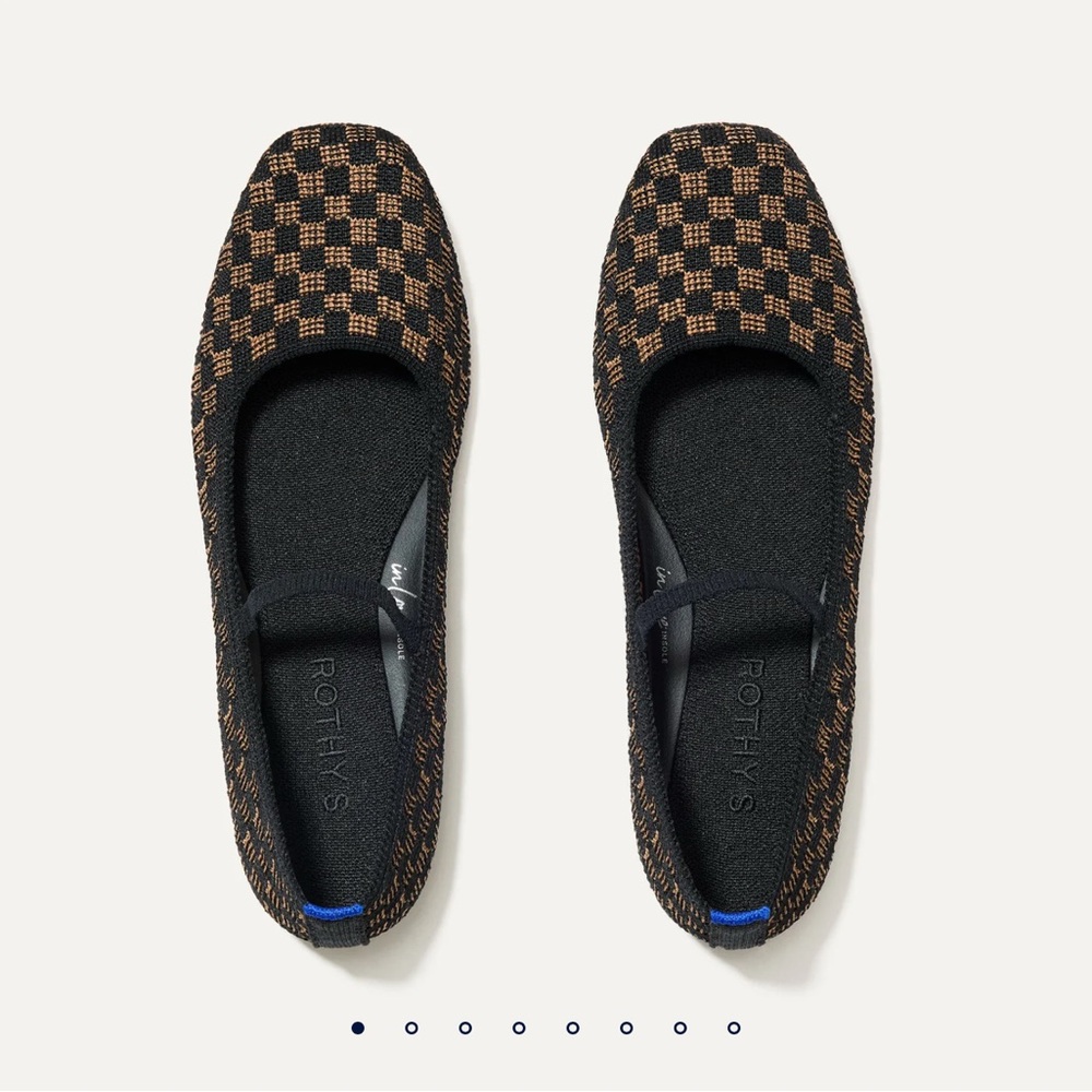 Rothy’s “the max square mary Jane” flats